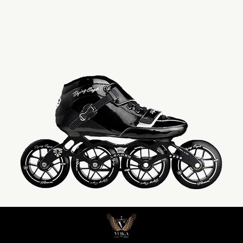 Flying Eagle skate shoes ( Leader ) Glossy black –