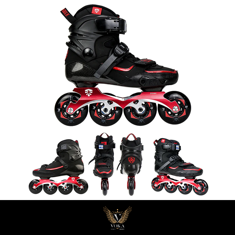 Flying Eagle skate shoes ( Drift 2 Carbon ) Black and red